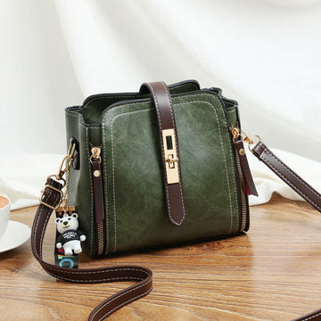 Fashion PU Leather Handbags Vintage Purse Bags