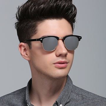 Man Driving Outdoor Rays Sunglasses Luxury Polarized