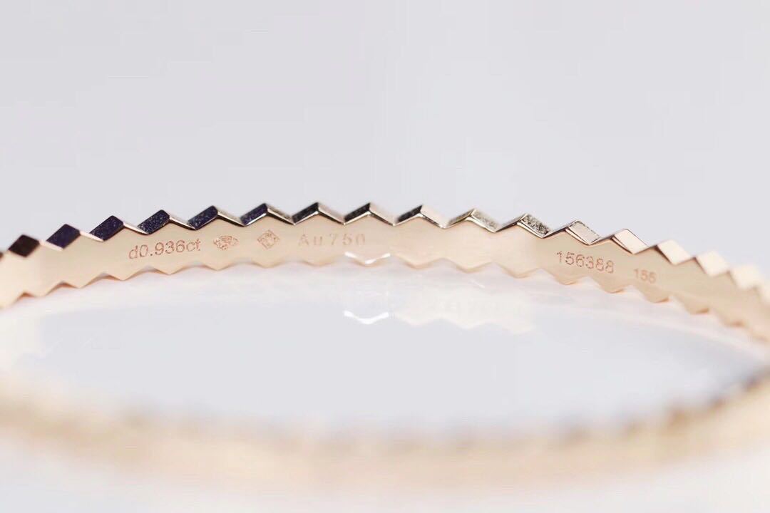 S925 Sterling Silver Honeycomb Bracelet V Gold Plated Microphone