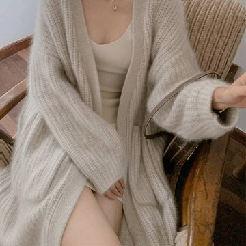 Autumn And Winter Wear Loose And Lazy Style Korean Gentle Style Sweater Women