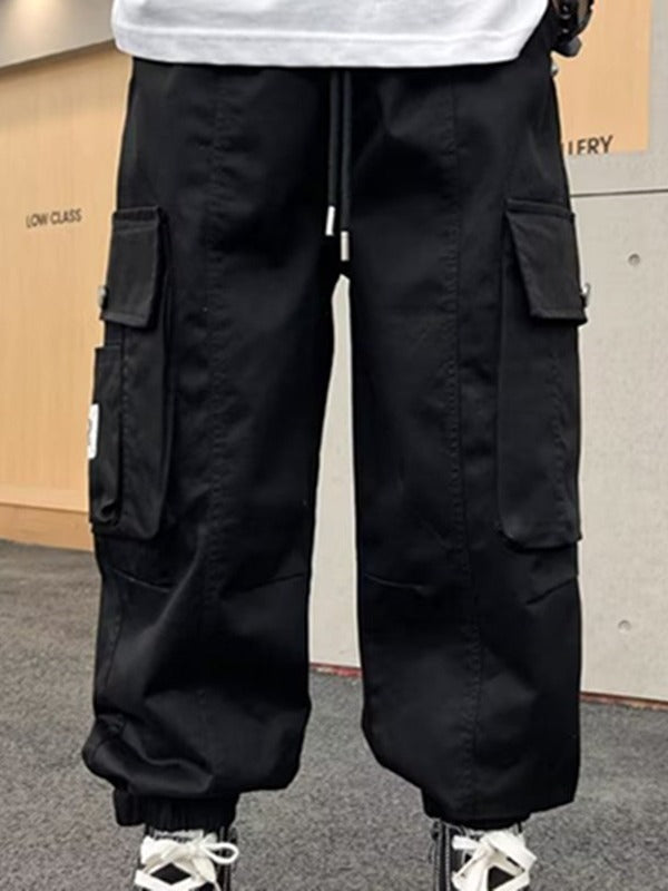 Men's Loose Straight-leg Ankle-banded Pants