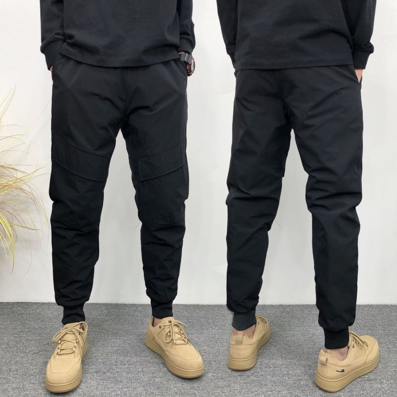 Down Cotton Thickened Outer Wear Fashion Brand Workwear Men's Pants