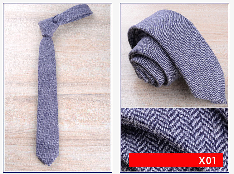 Wool Tie Men Formal Wear England